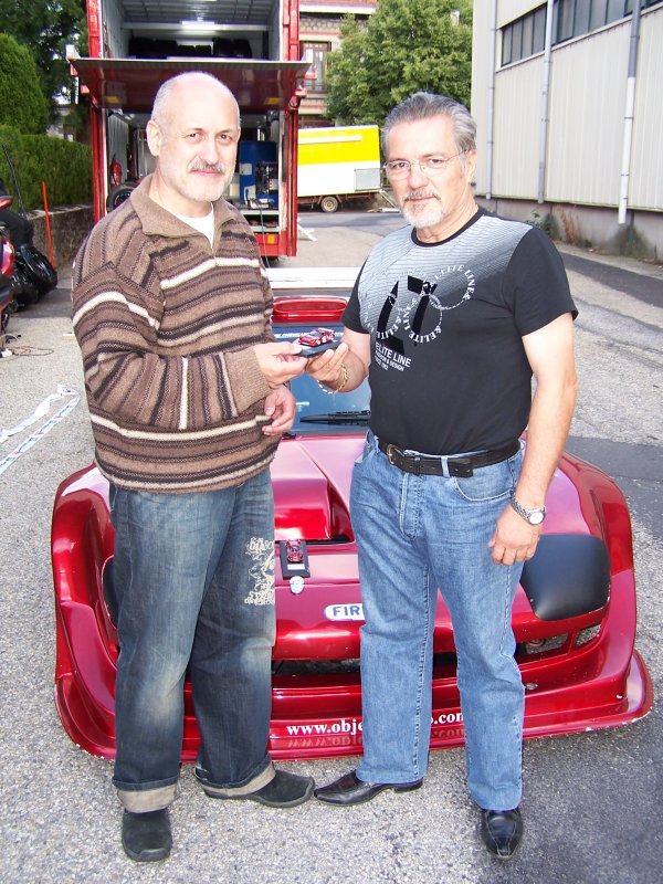 La miniature de la Jid� de Robert Cannata � Duni�res en 2006
